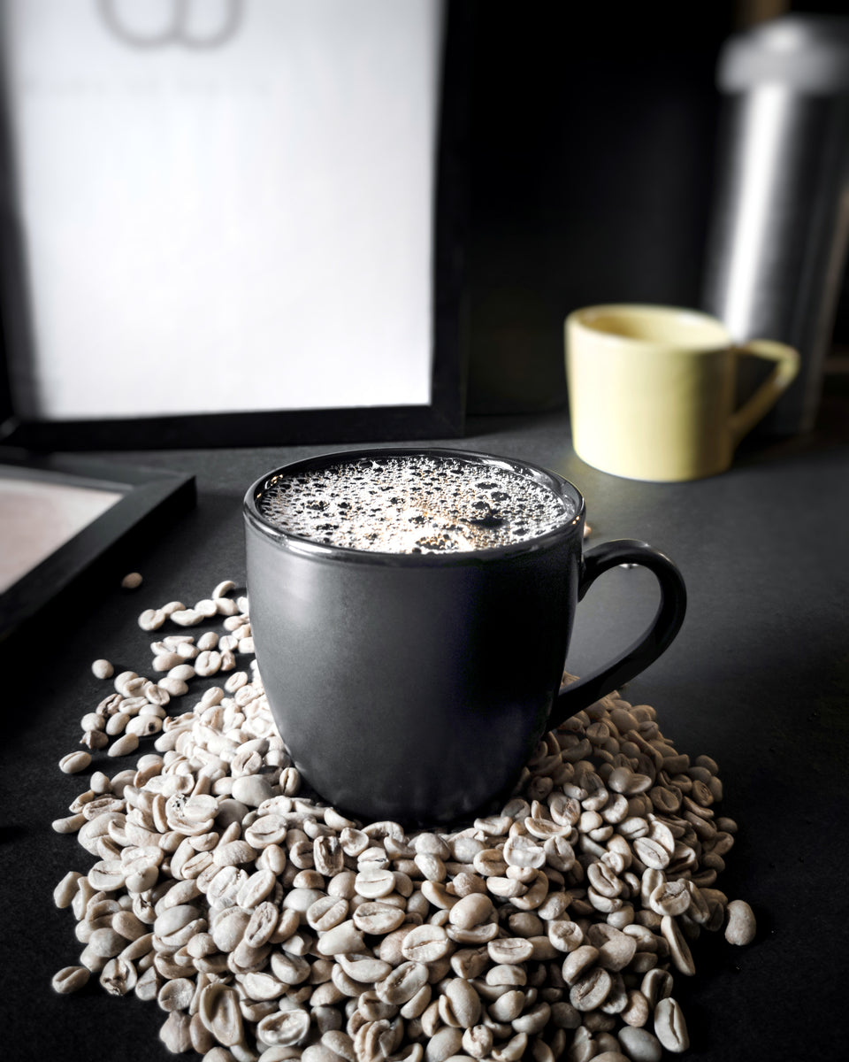 Cups Of Magik Minimalist Glossy Black espresso/Tea Cup(Set of 2)