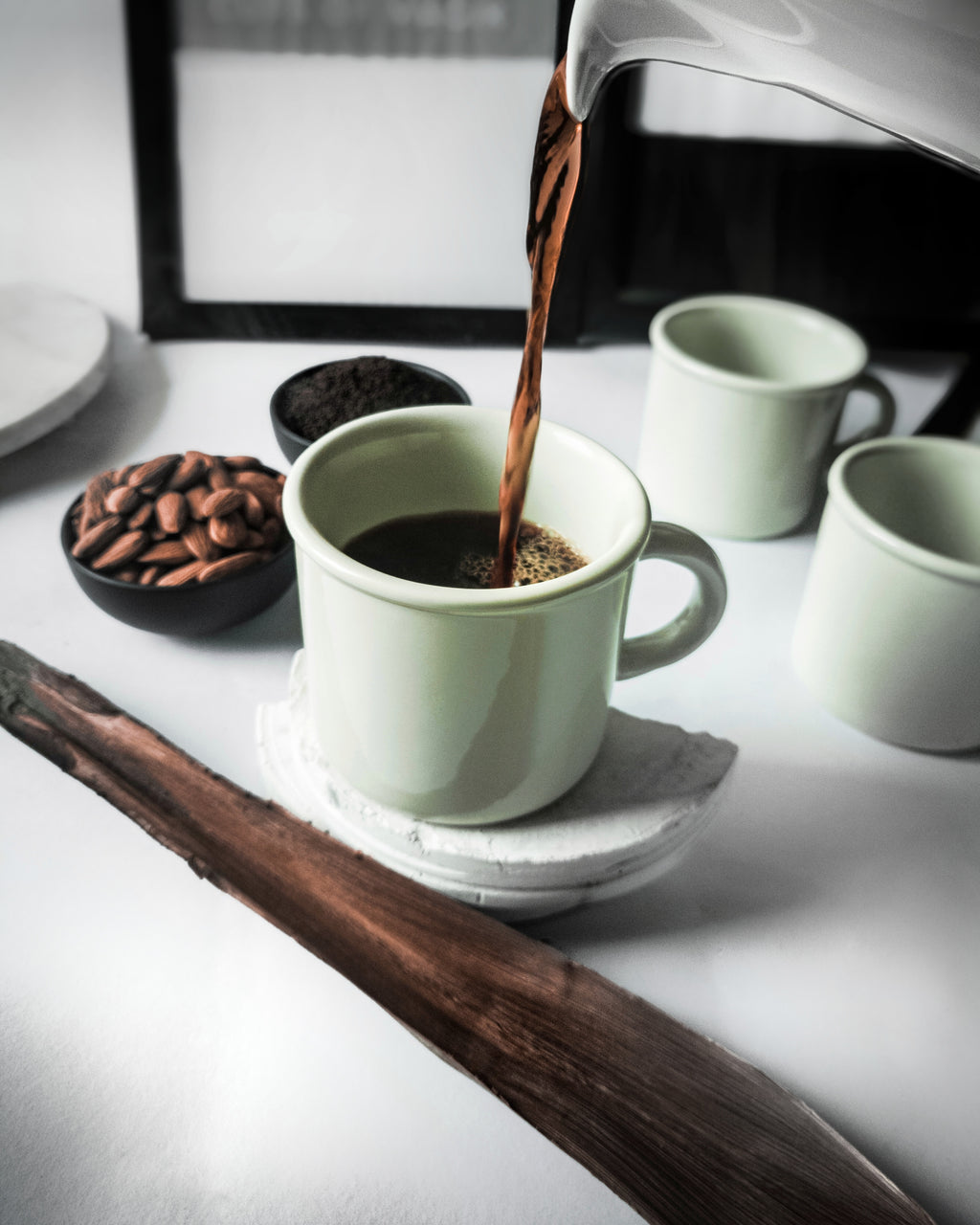 Cups Of Magik Pastel Pale Green Glossy Mug