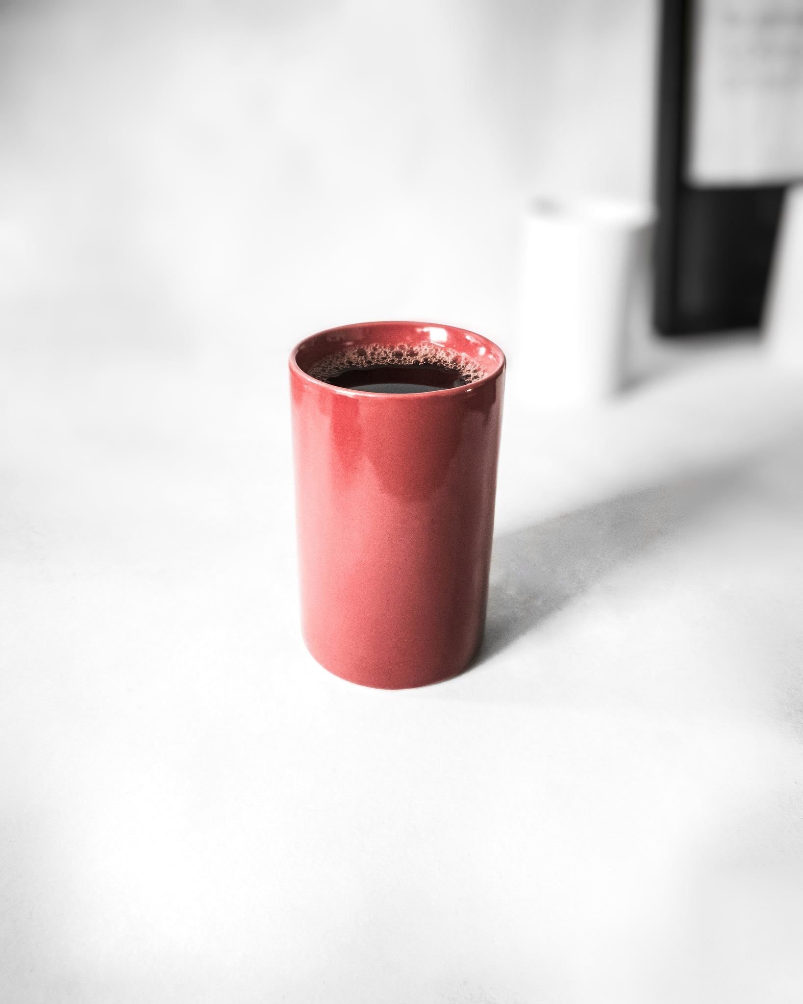 Cups Of Magik Mahogany Red Glass
