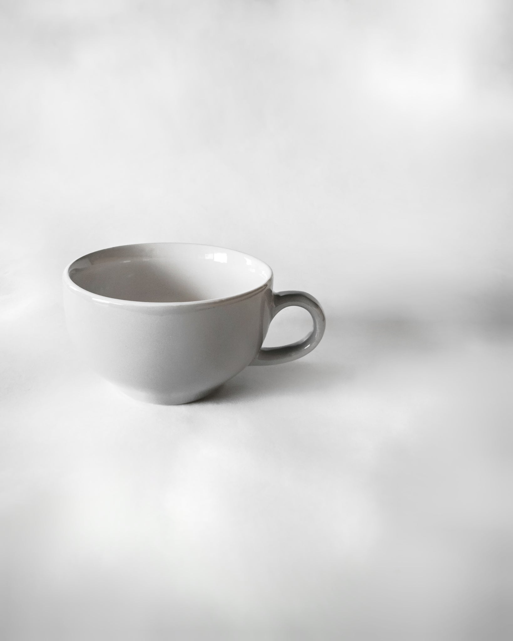 Cups Of Magik Pastel grey Large Latte Cup