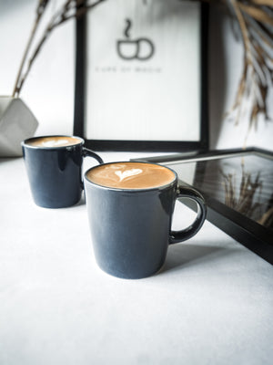 Cups Of Magik Abstract Blue Espresso Shot(Set of 2)