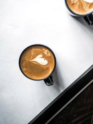 Cups Of Magik Abstract Blue Espresso Shot(Set of 2)