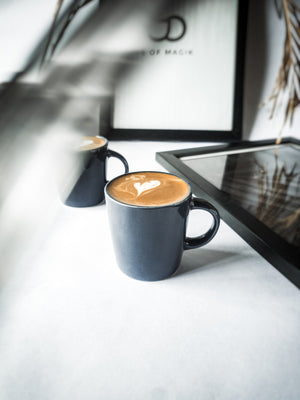 Cups Of Magik Abstract Blue Espresso Shot(Set of 2)