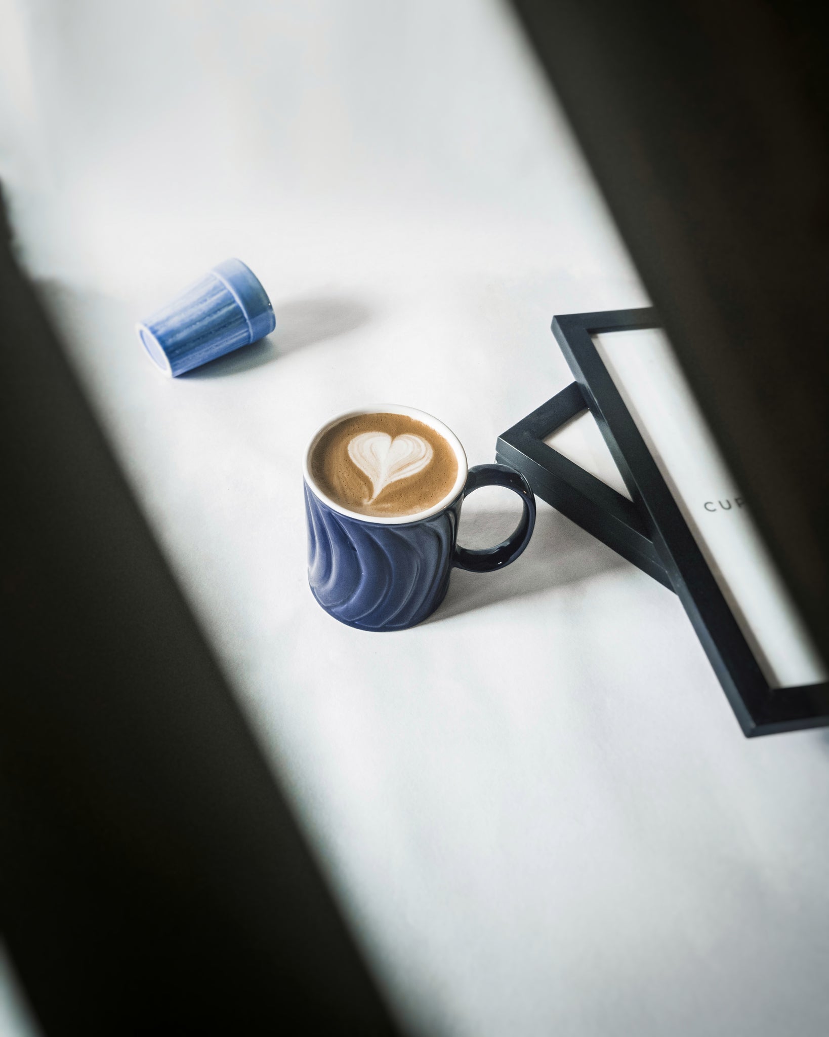 Cups Of Magik Royal Blue Large Coffee Mug