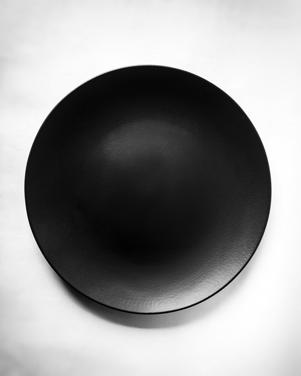 Cups Of Magik Matte Black Plate