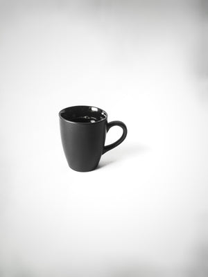 Cups of Magik Minimal Matte Black Coffee Mug