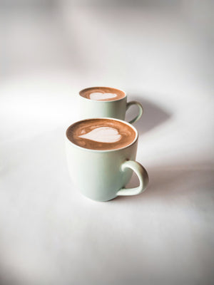 Pastel Pale Aqua Espresso/Tea Cup (Set of 2)